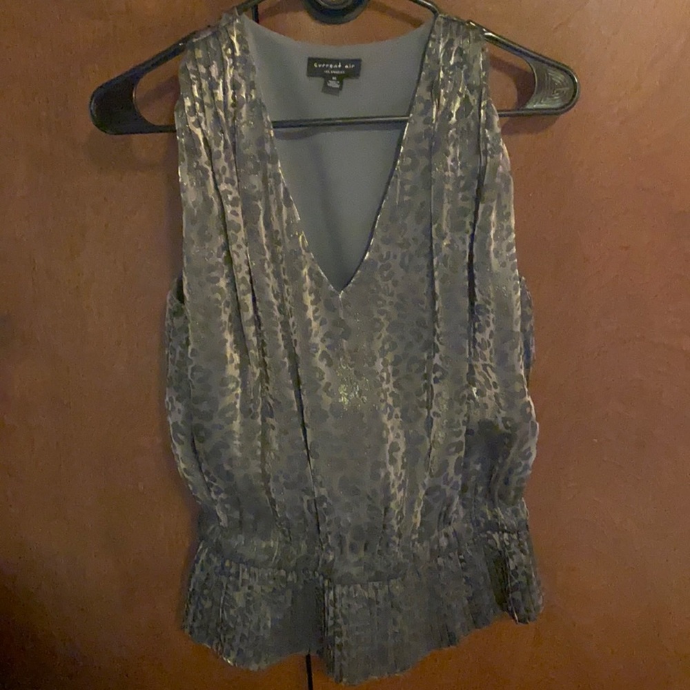 Cheetah Tank Blouse